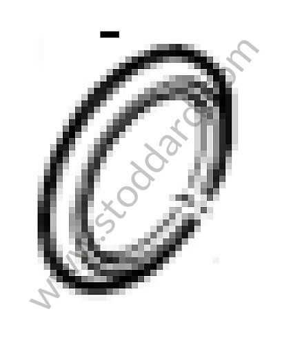 95533237510 - PROTECTIVE RING for Porsche Cayenne 955 03-06 &bull; 2003 &bull; Cayenne V6 &bull; Manual Gearbox, 6 Speed
