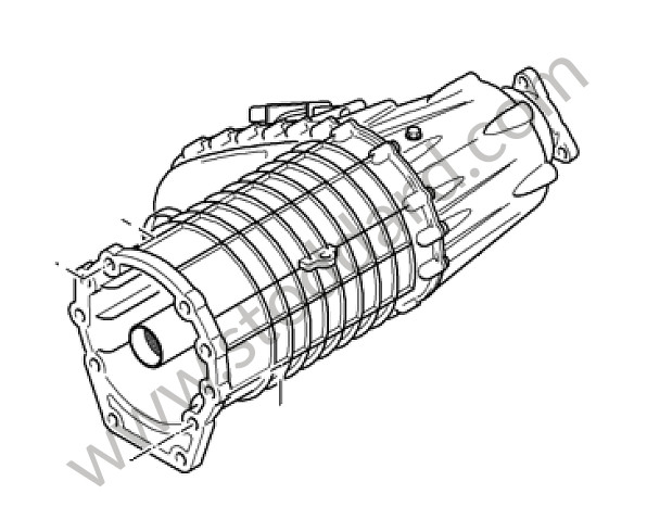 95534104005 - TRANSFER BOX for Porsche Cayenne 955 03-06 &bull; 2005 &bull; Cayenne S V8 &bull; Automatic Gearbox