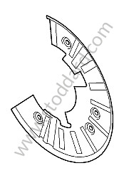 COVER PLATE TO ORDER PARTS YOU MUST VERIFY THE OPTION CODES OF YOUR AUTO (NO PARTS RECOVERY) / RIGHT / OPTION: FRONT DISC BRAKE DISC DIAMETER 20 INCH  (380MM) BRAKE CALLIPER PAINTED YELLOW ( PCCB ) (Option code: I1LX) (95535180260)