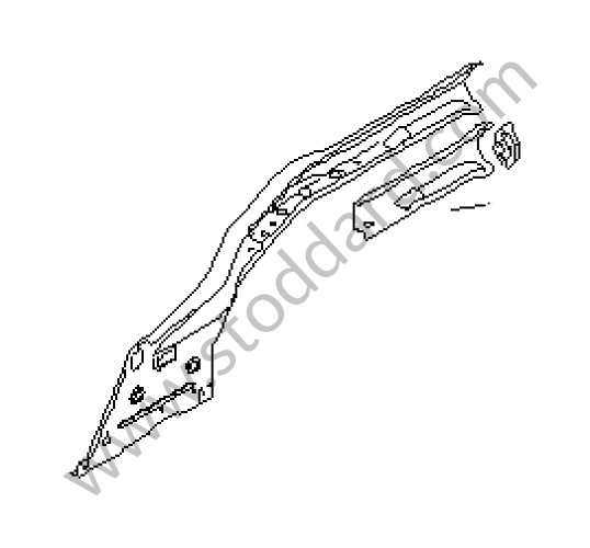 98750117802GRV - BRACKET for Porsche Boxster 987 05-08 &bull; 2005 &bull; Boxster 2.7 &bull; Cabrio &bull; Automatic Gearbox