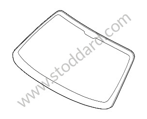 WINDSCREEN OPTION: AUTOMATICALLY DIMMABLE INTERIOR AND DOOR MIRRORS (Option code: I267), OPTION: RAINS SENSOR (Option code: I268), OPTION: WINDSCREEN WITHOUT SHADE BAND (Option code: I568) (98754191118)