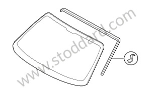 WINDSCREEN 4 Versions available for this part