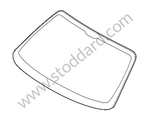 WINDSCREEN OPTION: AUTOMATICALLY DIMMABLE INTERIOR AND DOOR MIRRORS (Option code: I267), OPTION: RAINS SENSOR (Option code: I268), OPTION: WINDSCREEN WITHOUT SHADE BAND (Option code: I568) (98754191118)