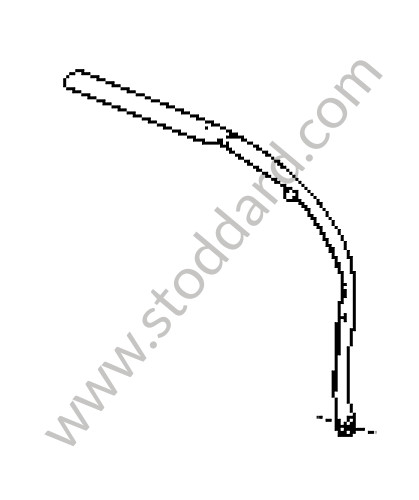 98756123703 - ROOF STRUT for Porsche Boxster 987 05-08 &bull; 2005 &bull; Boxster S 3.2 &bull; Cabrio &bull; Automatic Gearbox