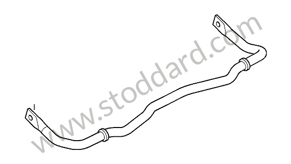 99733370305 - STABILISER for Porsche 997 09-12 &bull; 2009 &bull; 997 C4S &bull; Cabrio &bull; Manual Gearbox, 6 Speed
