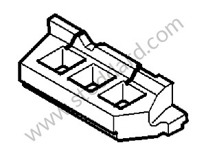 FOAM PART Left-hand drive