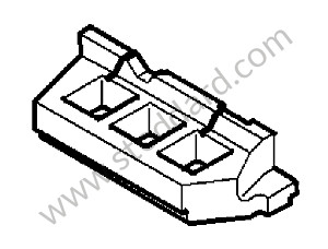 FOAM PART Left-hand drive