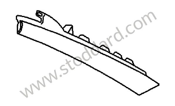 99756132003A09 - SEALING FRAME for Porsche 997 09-12 &bull; 2012 &bull; 997 C4 &bull; Cabrio &bull; Pdk Gearbox