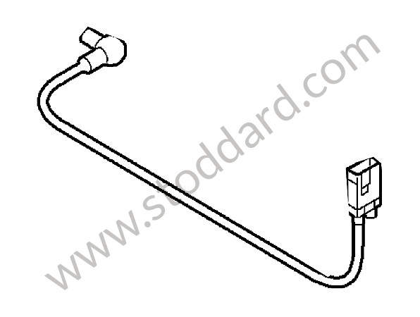 99761205525 - CONNECTING LINE for Porsche Boxster 987 09-12 &bull; 2011 &bull; Boxster Spyder 3.4 &bull; Cabrio &bull; Pdk Gearbox