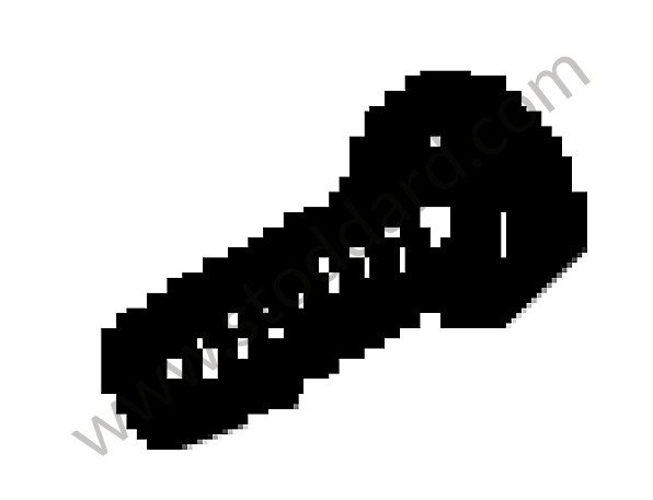 99907341501 - ROUND HEAD SCREW for Porsche 997 09-12 &bull; 2011 &bull; 997 Speedster &bull; Speedster &bull; Pdk Gearbox