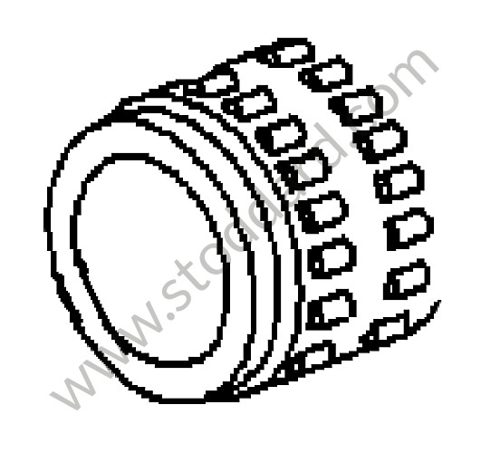 99920171802 - NEEDLE-ROLLER BEARING for Porsche 997 Turbo 07-09 &bull; 2009 &bull; 997 Turbo &bull; Coupe &bull; Manual Gearbox, 6 Speed