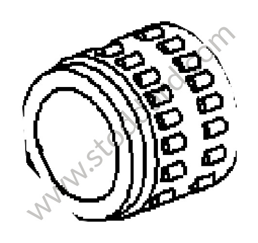 99920171802 - NEEDLE-ROLLER BEARING for Porsche 997 Turbo 07-09 &bull; 2008 &bull; 997 Gt2 &bull; Coupe &bull; Manual Gearbox, 6 Speed