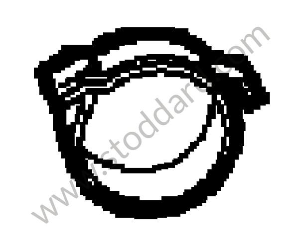 99951274101 - HOSE CLAMP for Porsche 997 09-12 &bull; 2010 &bull; 997 C2 &bull; Cabrio &bull; Pdk Gearbox