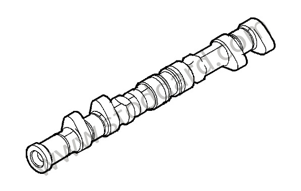 9A110522703 - CAMSHAFT for Porsche Boxster 987 09-12 &bull; 2012 &bull; Boxster 2.9 &bull; Cabrio &bull; Pdk Gearbox