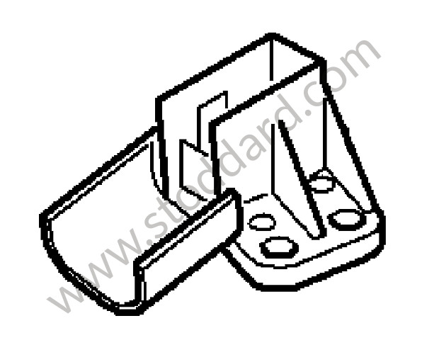 9A160720300 - CONNECTION POINT for Porsche Cayman 987C 09-12 &bull; 2009 &bull; Cayman 2.9 &bull; Manual Gearbox, 6 Speed