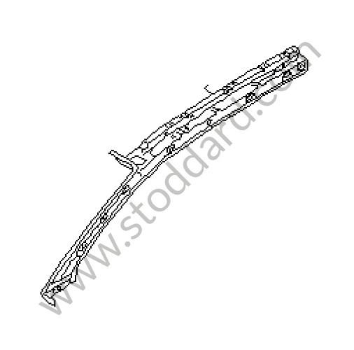 95550228701GRV - ROOF FRAME for Porsche Cayenne 955 03-06 &bull; 2004 &bull; Cayenne V6 &bull; Manual Gearbox, 6 Speed