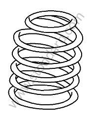 COIL SPRING 2 Versions available for this part