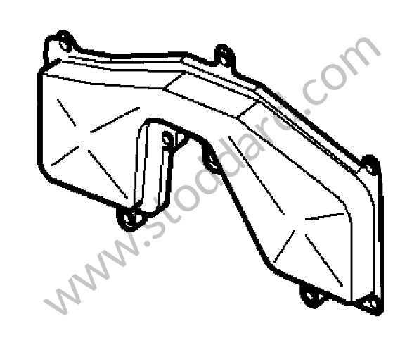 98750418100 - LID for Porsche Boxster 987 09-12 &bull; 2009 &bull; Boxster 2.9 &bull; Cabrio &bull; Manual Gearbox, 6 Speed