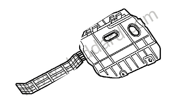 98761825501 - SUPPORT FOR ECUS - PDK - for Porsche Boxster 987 09-12 &bull; 2009 &bull; Boxster S 3.4 &bull; Cabrio &bull; Pdk Gearbox