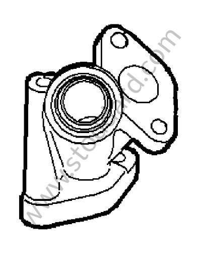 99711310191 - BRACKET for Porsche 997 Gt3 / Gt3-2 &bull; 2011 &bull; 997 Gt3 Rs 3.8 &bull; Coupe &bull; Manual Gearbox, 6 Speed
