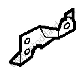BRACKET REAR LEFT (99750157100GRV)