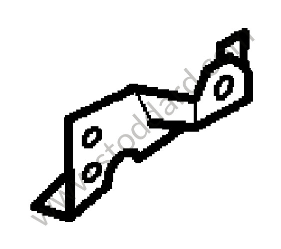 99750157100GRV - BRACKET for Porsche 996 &bull; 2004 &bull; 996 Carrera 2 &bull; Cabrio &bull; Automatic Gearbox