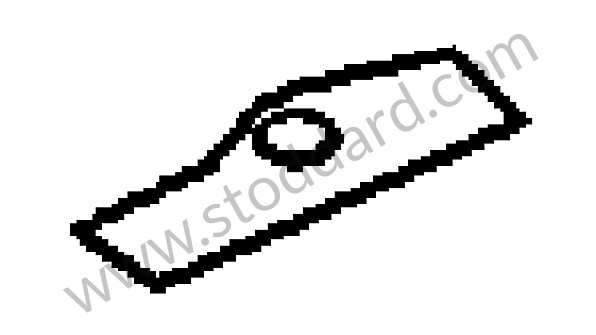 99756123900 - GASKET for Porsche 997 09-12 &bull; 2012 &bull; 997 C4 &bull; Cabrio &bull; Pdk Gearbox