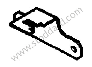 RETAINING BRACKET OPTION: POWERKIT 300 KW (Option code: IX51)