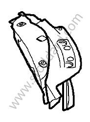 FRAME FOR LIGHT REAR RIGHT (98750216203GRV)