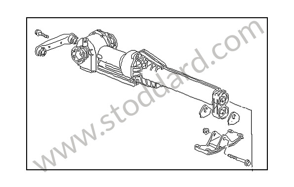 996349010CX - FRONT-AXLE FINAL DRIVE for Porsche 996 &bull; 2002 &bull; 996 Carrera 4S &bull; Coupe &bull; Manual Gearbox, 6 Speed