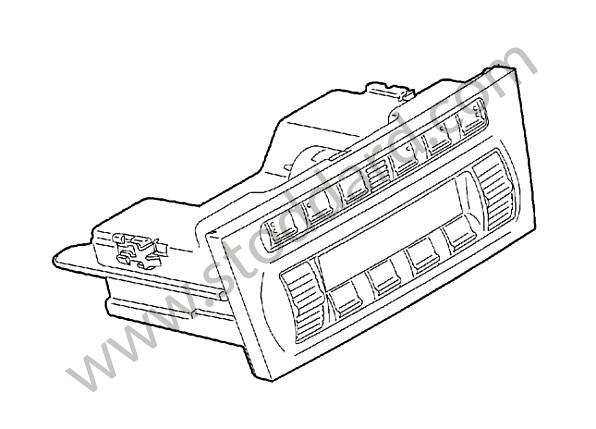 99765320503FTC - CONTROL PART for Porsche 997 Turbo 07-09 &bull; 2009 &bull; 997 Turbo &bull; Cabrio &bull; Manual Gearbox, 6 Speed