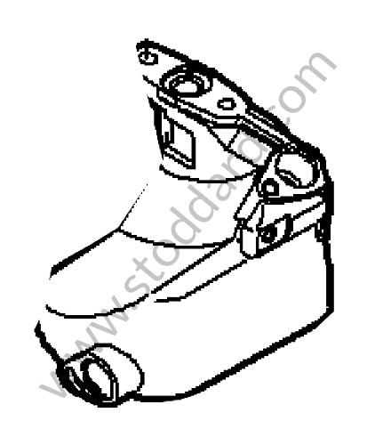 9A110733270 - OIL COLLECTION CONTAINER for Porsche 997 Turbo 10-13 &bull; 2011 &bull; 997 Turbo S &bull; Cabrio &bull; Pdk Gearbox