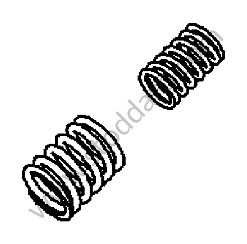 SET OF VALVE SPRINGS EXHAUST