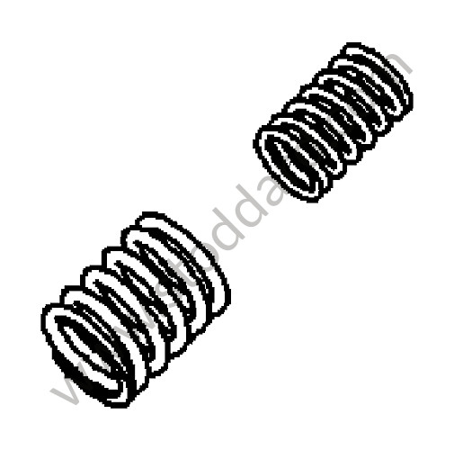 9A110511570 - SET OF VALVE SPRINGS for Porsche 997 Turbo 10-13 &bull; 2010 &bull; 997 Turbo &bull; Coupe &bull; Manual Gearbox, 6 Speed