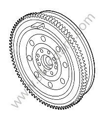 DOUBLE-MASS FLYWHEEL OPTION: 6 SPEED MANUAL TRANSMISSION (Option code: I480)