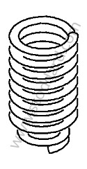 COIL SPRING 2 Versions available for this part
