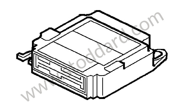 95561821911 - CONTROL UNIT for Porsche Cayenne 957 07-10 &bull; 2008 &bull; Cayenne Gts &bull; Automatic Gearbox