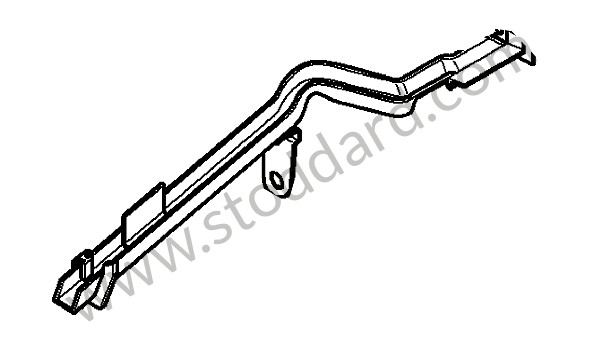 99730701000 - BAFFLE PLATE for Porsche 997 09-12 &bull; 2011 &bull; 997 C2 Gts &bull; Coupe &bull; Manual Gearbox, 6 Speed