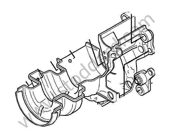 99730703000 - MAGNET for Porsche 997 09-12 &bull; 2010 &bull; 997 C4S &bull; Targa &bull; Manual Gearbox, 6 Speed