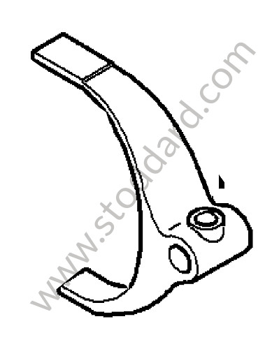 99730311100 - SHIFT FORK for Porsche 997 05-08 &bull; 2008 &bull; 997 C2 &bull; Coupe &bull; Manual Gearbox, 6 Speed