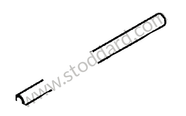 99730310100 - GEAR SHIFT ROD for Porsche 997 05-08 &bull; 2007 &bull; 997 C2S &bull; Cabrio &bull; Manual Gearbox, 6 Speed