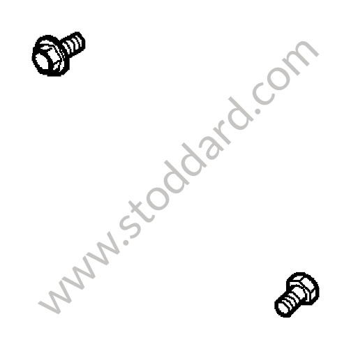 99730780100 - HEXAGON-HEAD BOLT for Porsche 997 09-12 &bull; 2010 &bull; 997 C4S &bull; Targa &bull; Manual Gearbox, 6 Speed