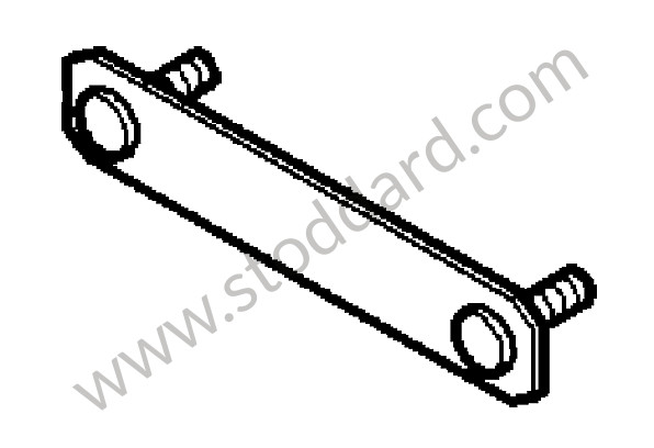 99750467590 - REINFORCEMENT for Porsche 997 Gt3 / Gt3-2 &bull; 2010 &bull; 997 Gt3 3.8 &bull; Coupe &bull; Manual Gearbox, 6 Speed