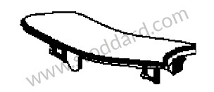 COVER black / black (A11) / OPTION: REAR SECTION OF CENTRE CONSOLE IN LEATHER (Option code: IXMZ) (99755398107A11)