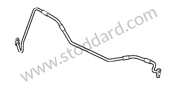 99757310390 - PRESSURE LINE for Porsche 997 Gt3 / Gt3-2 &bull; 2011 &bull; 997 Gt3 Rs 4.0 &bull; Coupe &bull; Manual Gearbox, 6 Speed