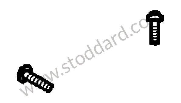 99907351101 - ROUND HEAD SCREW for Porsche Boxster 987 09-12 &bull; 2011 &bull; Boxster Spyder 3.4 &bull; Cabrio &bull; Manual Gearbox, 6 Speed