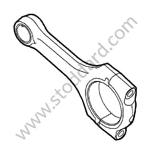 9A110391703 - CONNECTING ROD for Porsche 997 Turbo 10-13 &bull; 2011 &bull; 997 Turbo S &bull; Cabrio &bull; Pdk Gearbox