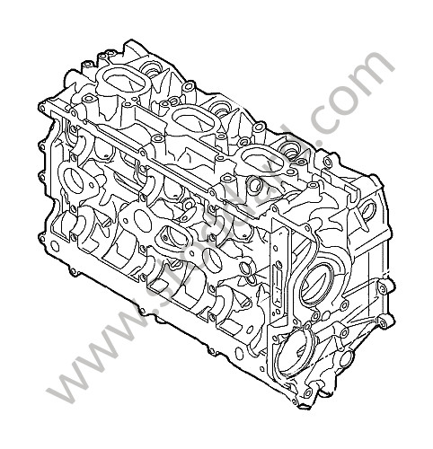 9A110490900 - CYLINDER HEAD for Porsche 997 Turbo 10-13 &bull; 2012 &bull; 997 Turbo S &bull; Cabrio &bull; Pdk Gearbox