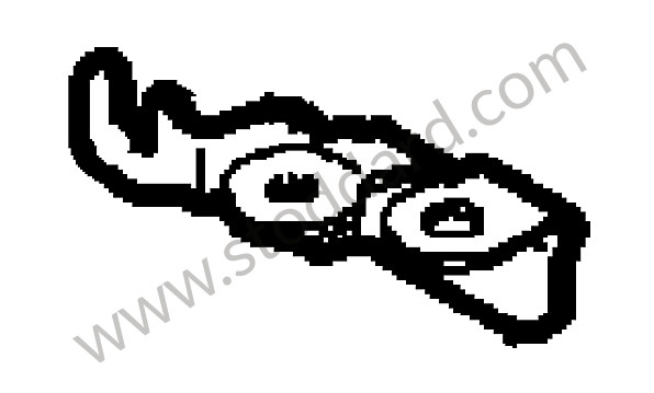 9A111029270 - SUPPORT for Porsche 997 Turbo 10-13 &bull; 2011 &bull; 997 Turbo &bull; Cabrio &bull; Manual Gearbox, 6 Speed