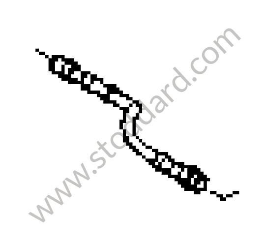 95534311101 - HYDRAULIC LINE for Porsche Cayenne 955 03-06 &bull; 2003 &bull; Cayenne V6 &bull; Manual Gearbox, 6 Speed